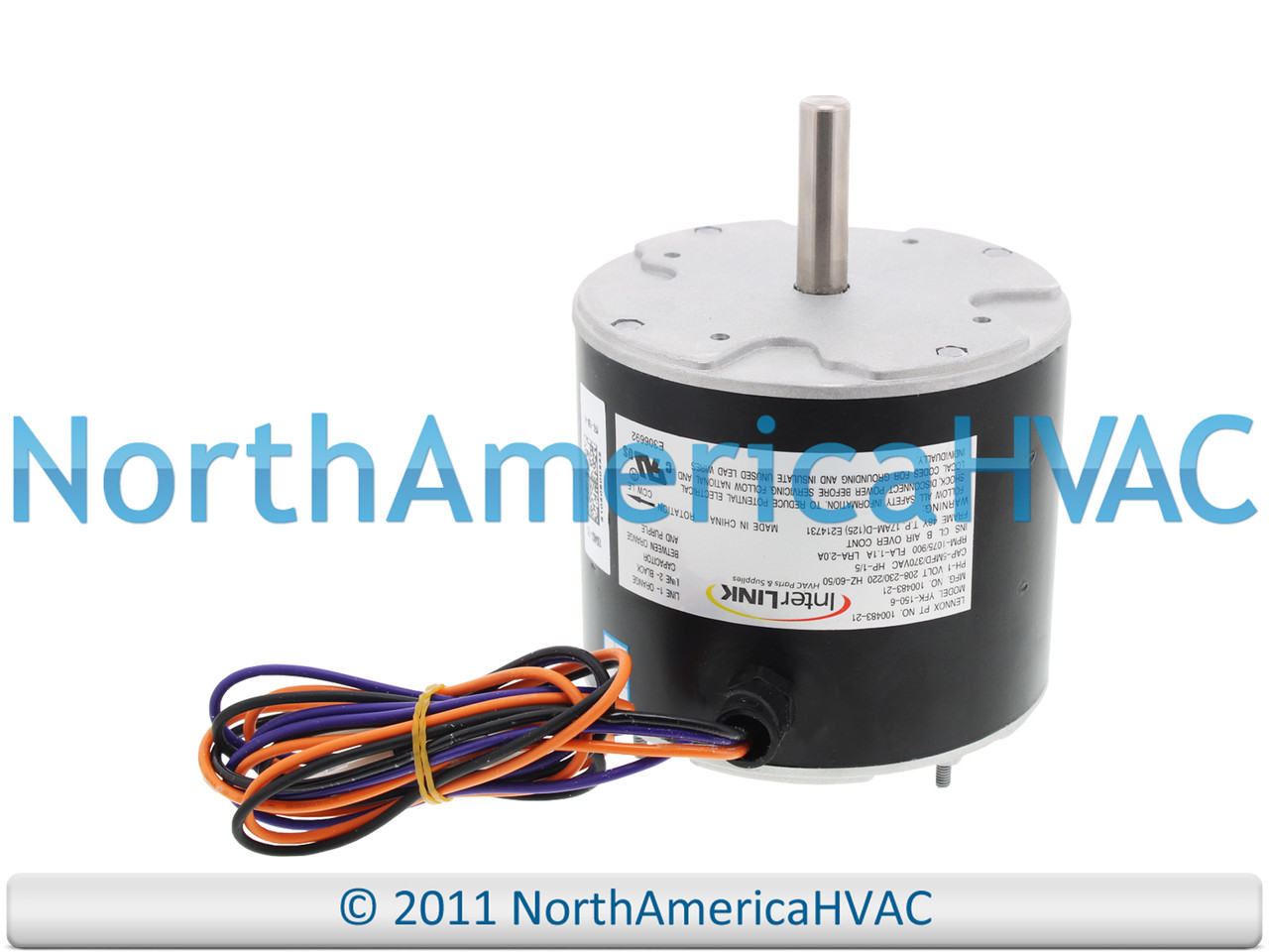 OEM Lennox Armstrong Ducane 1/5 HP FAN MOTOR Replaces Emerson